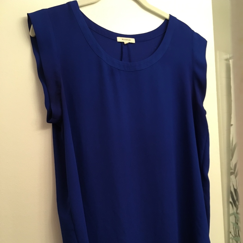 Pleione Royal Blue Blouse